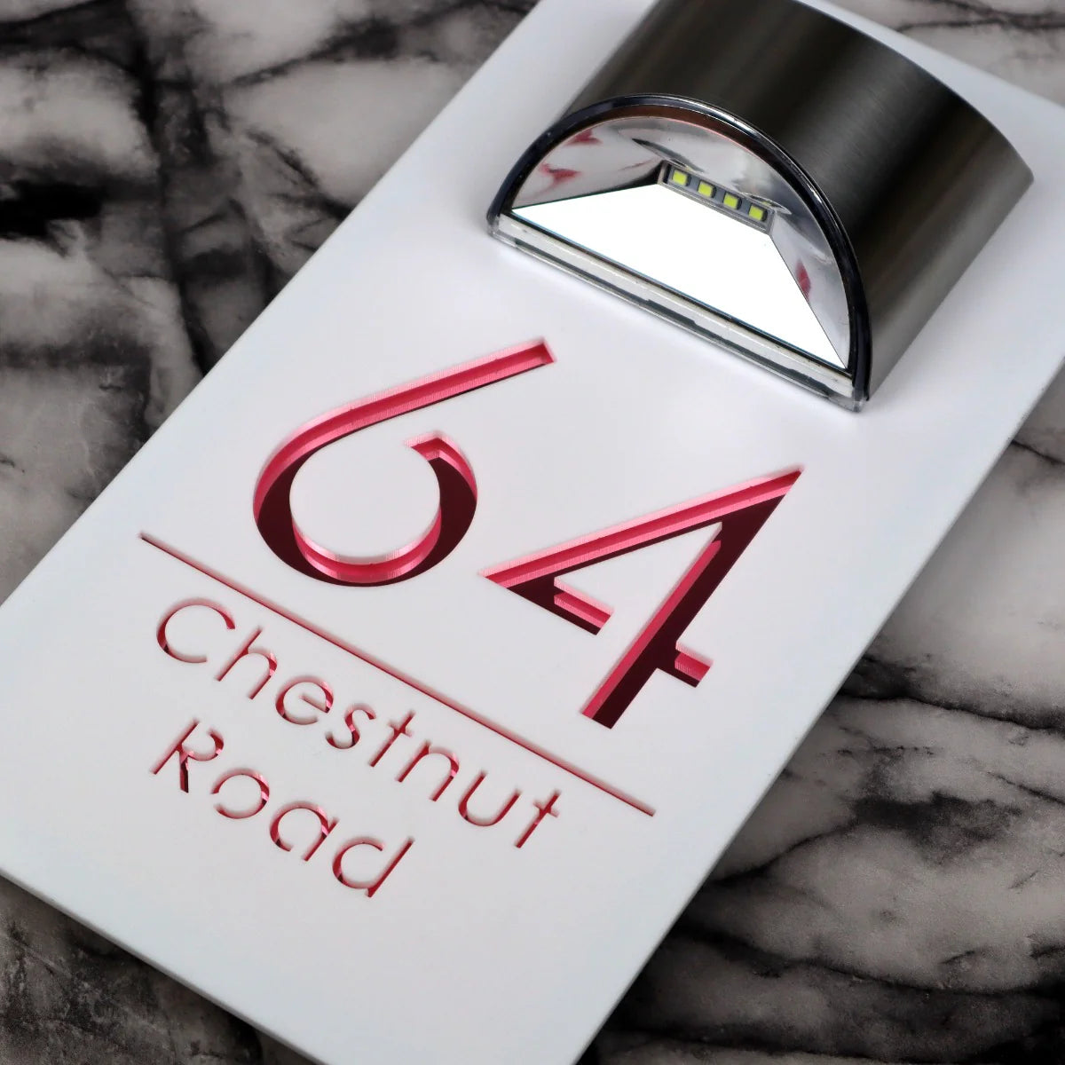 Bellissima LED A4 House Sign (WHITE)