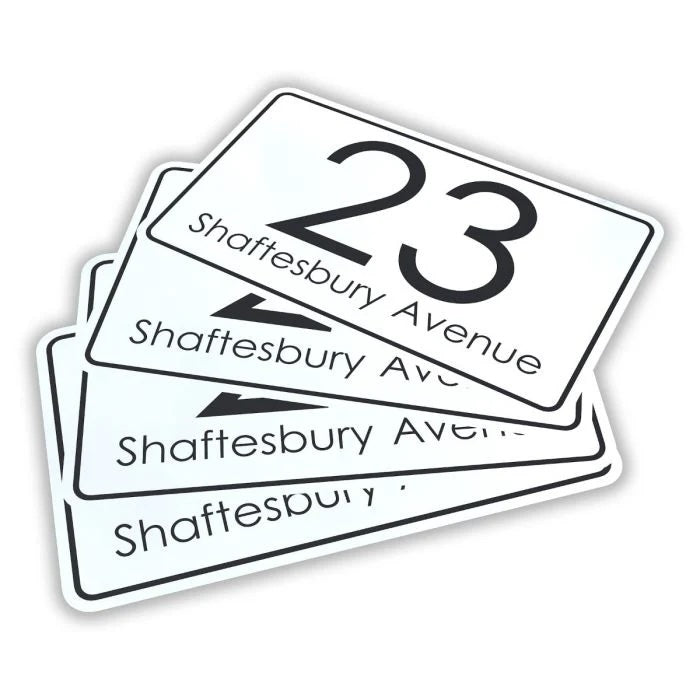 Personalized Bin Numbers