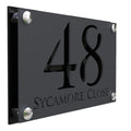 Mr Plaques Simpatico A4 F32 Floating House Sign 280 × 180mm
