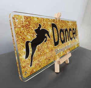 Dancer Gold Glitter