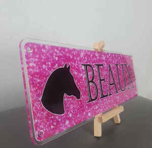 Hot Pink Beau Glitter