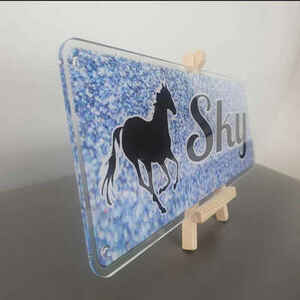 Sky Blue Glitter