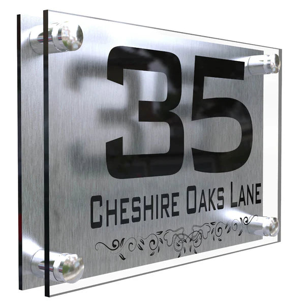 Mr Plaques Decorative A4 House Sign