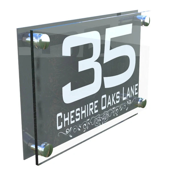 Mr Plaques Decorative A4 House Sign