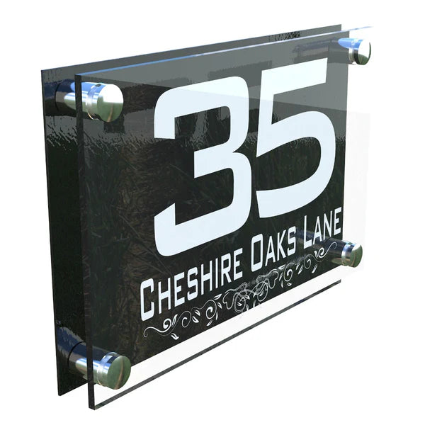 Mr Plaques Decorative A4 House Sign