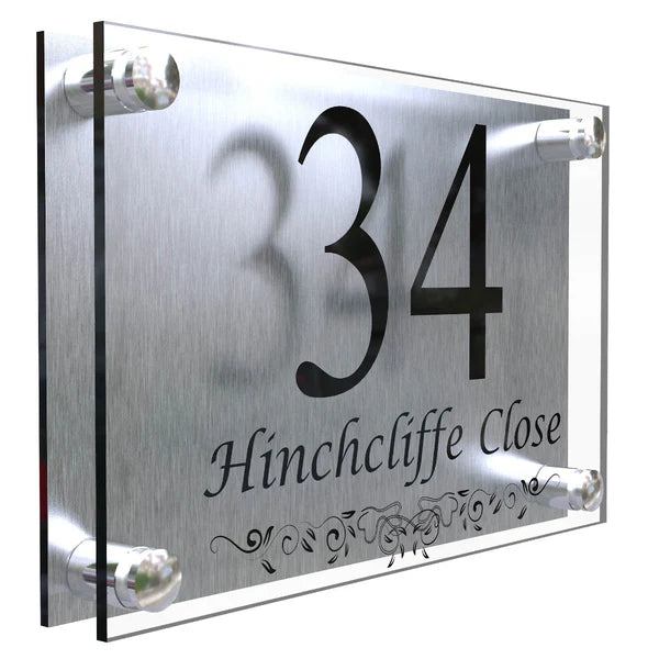 Mr Plaques Decorative A4 House Sign