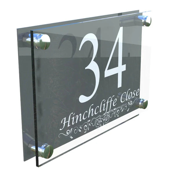 Mr Plaques Decorative A4 House Sign