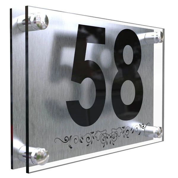 Mr Plaques Decorative A4 House Sign