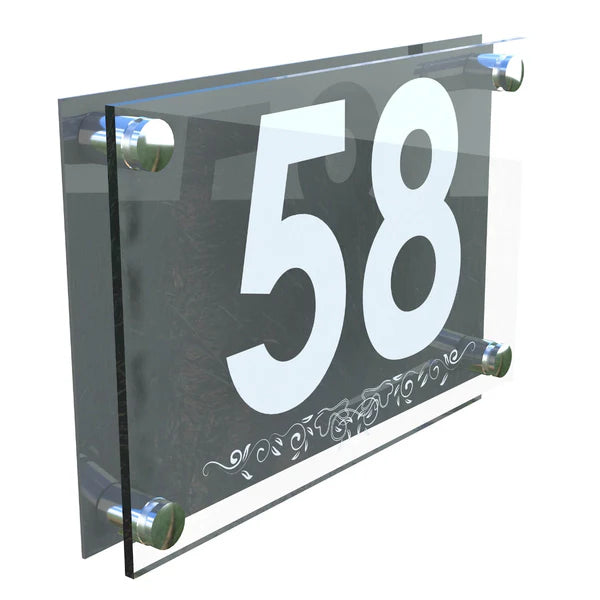 Mr Plaques Decorative A4 House Sign