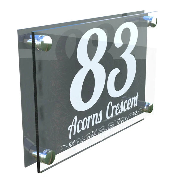 Mr Plaques Decorative A4 House Sign