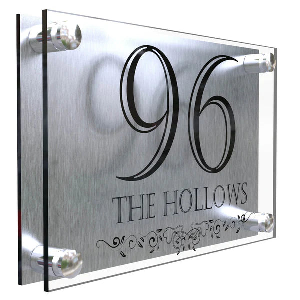 Mr Plaques Decorative A4 House Sign