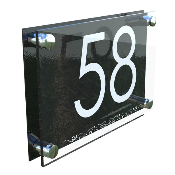 Mr Plaques Decorative A4 House Sign