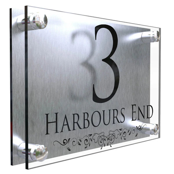 Mr Plaques Decorative A4 House Sign