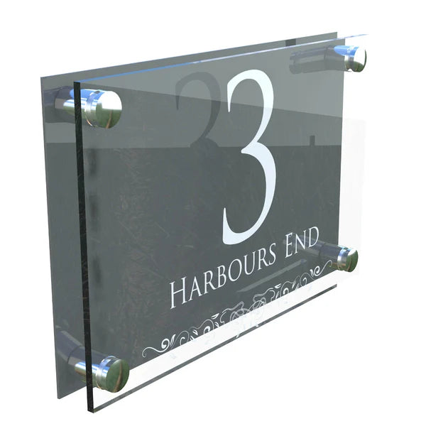 Mr Plaques Decorative A4 House Sign