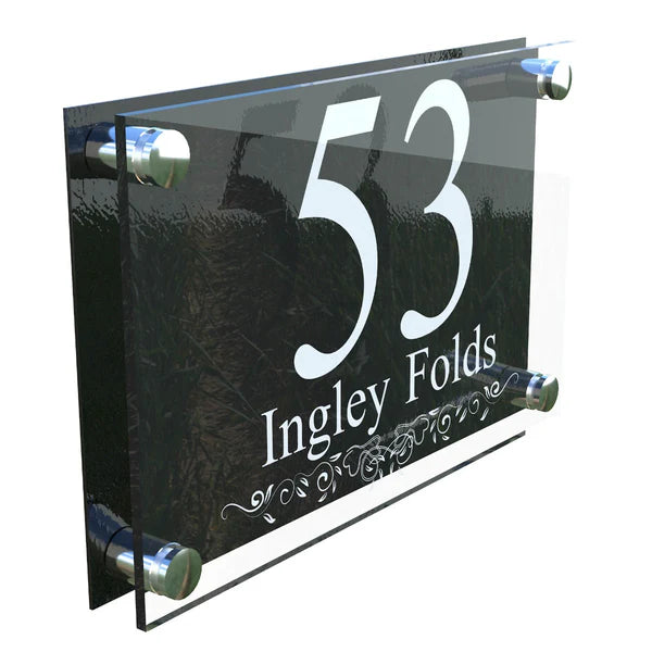 Mr Plaques Decorative A4 House Sign