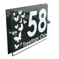 Mr Plaques Decorative A5 House Sign 200 × 130mm (Butterfly)
