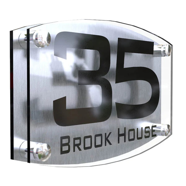 Mr Plaques Eminent A4 House Sign