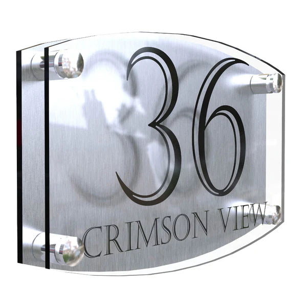 Mr Plaques Eminent A4 House Sign