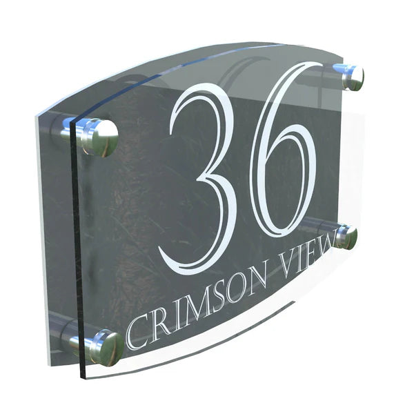 Mr Plaques Eminent A4 House Sign