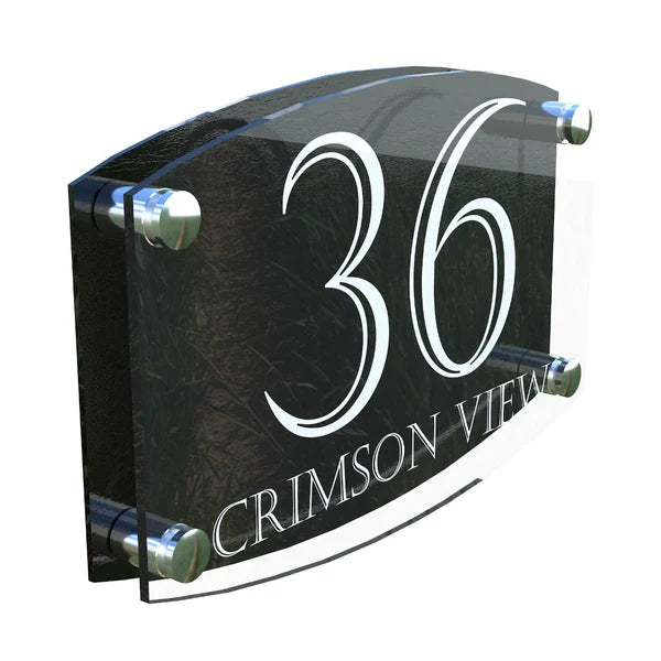 Mr Plaques Valiant A5 House Sign