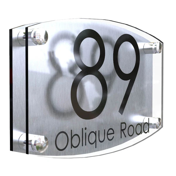 Mr Plaques Eminent A4 House Sign