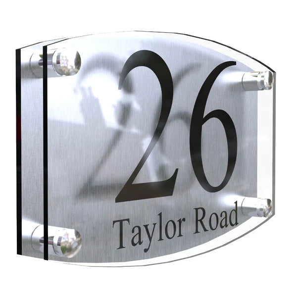 Mr Plaques Eminent A4 House Sign