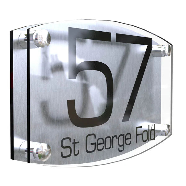 Mr Plaques Eminent A4 House Sign