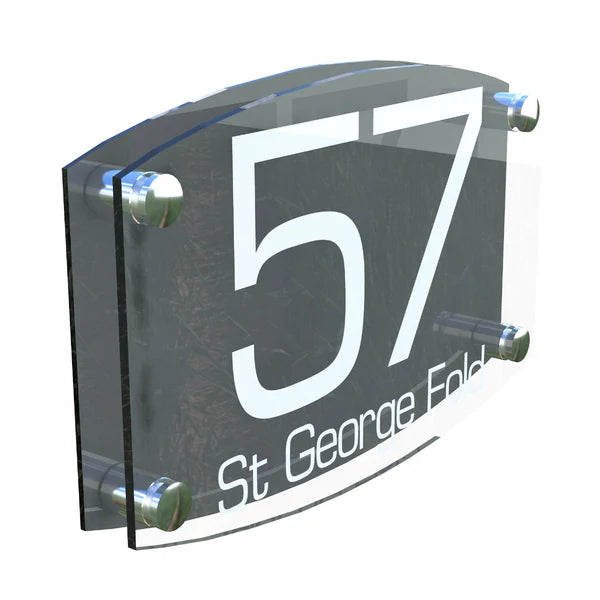 Mr Plaques Eminent A4 House Sign
