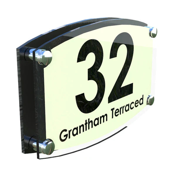 Mr Plaques Esteem A4 House Sign
