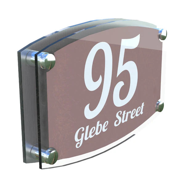 Mr Plaques Esteem A4 House Sign