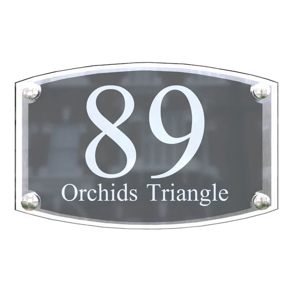 Mr Plaques Esteem A4 House Sign