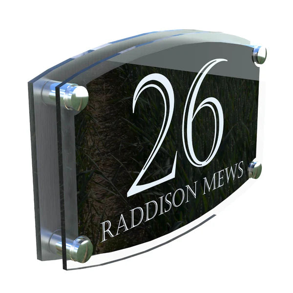 Mr Plaques Esteem A4 House Sign