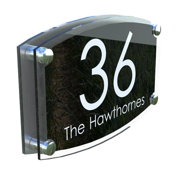 Mr Plaques Esteem A4 House Sign