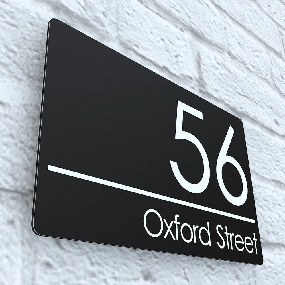 Exalted H1 A5 House Sign
