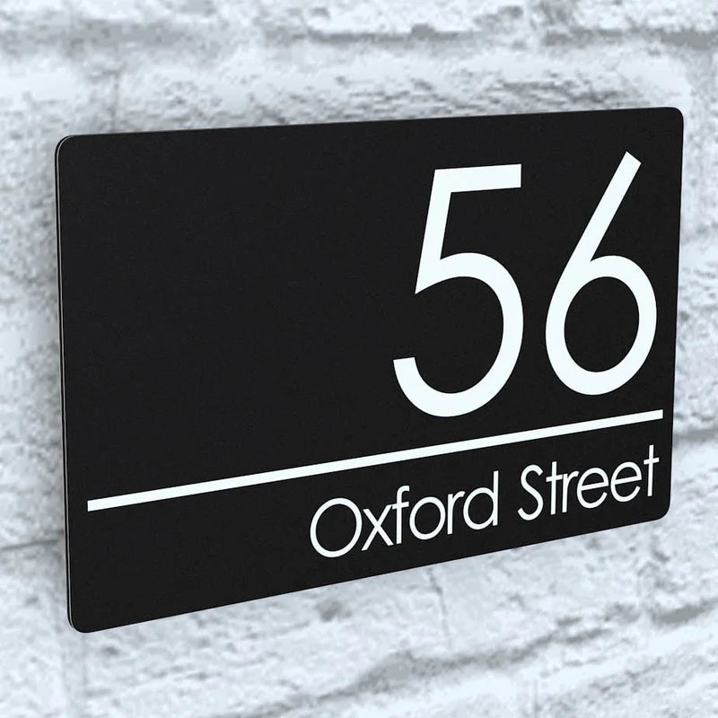 Exalted H1 A5 House Sign