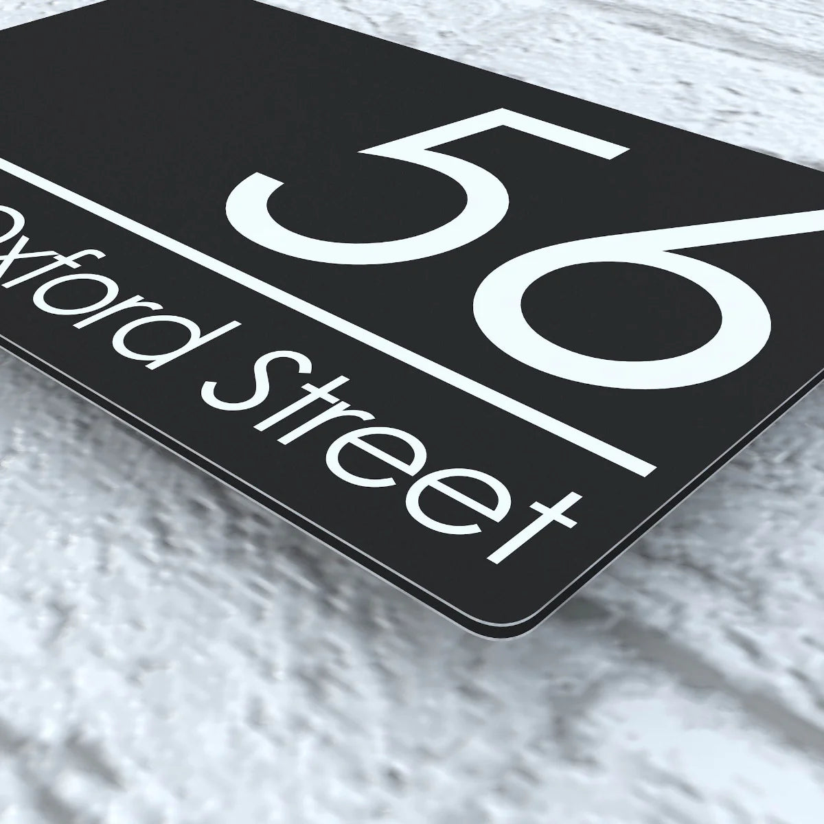 Exalted H1 A5 House Sign