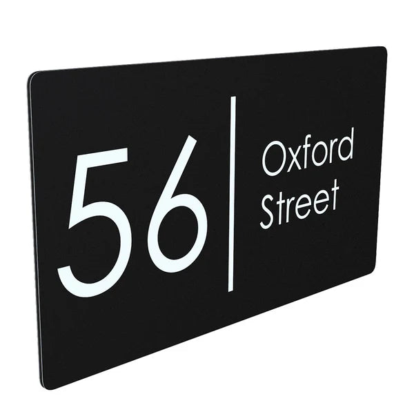 Mr Plaques Exalted EXA4-C-H2-27W-A Floating House Sign 280 × 160mm
