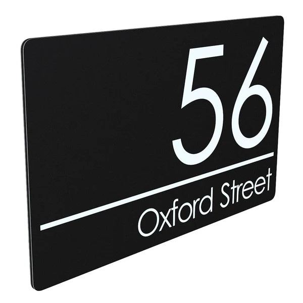 Mr Plaques Exalted H1 A5 Floating House Sign 200 × 130mm
