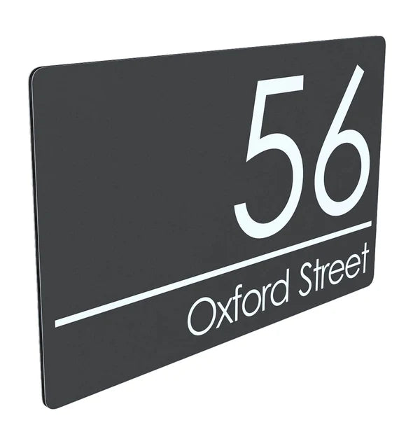 Mr Plaques Exalted H1 A5 Floating House Sign 200 × 130mm