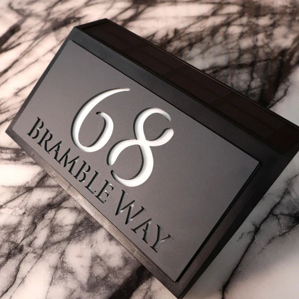 Mr Plaques La Luce H3 A4 House Sign 280 × 180mm