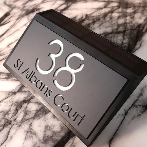 Mr Plaques La Luce H3 A4 House Sign 280 × 180mm