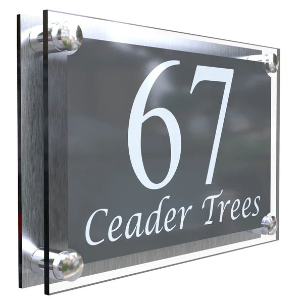 Mr Plaques Paramount A4 House Sign