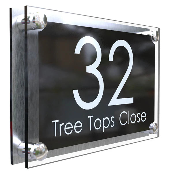 Mr Plaques Paramount A4 House Sign