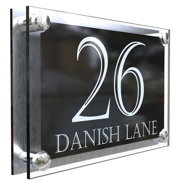 Mr Plaques Paramount A4 House Sign