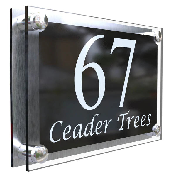 Mr Plaques Paramount A4 House Sign