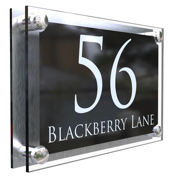 Mr Plaques Paramount A4 House Sign