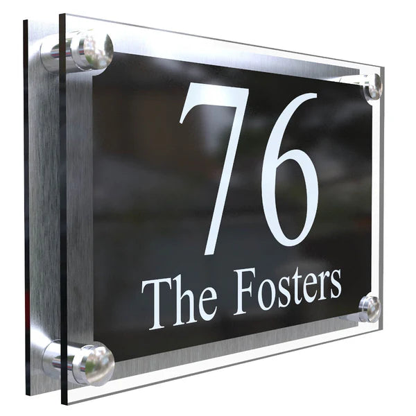 Mr Plaques Paramount A4 House Sign