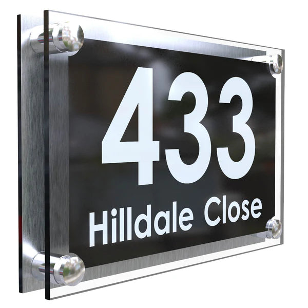 Mr Plaques Paramount A4 House Sign