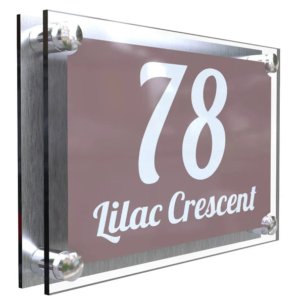 Mr Plaques Paramount A4 House Sign