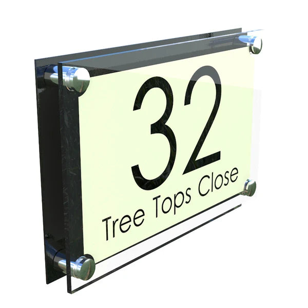 Mr Plaques Paramount A4 House Sign